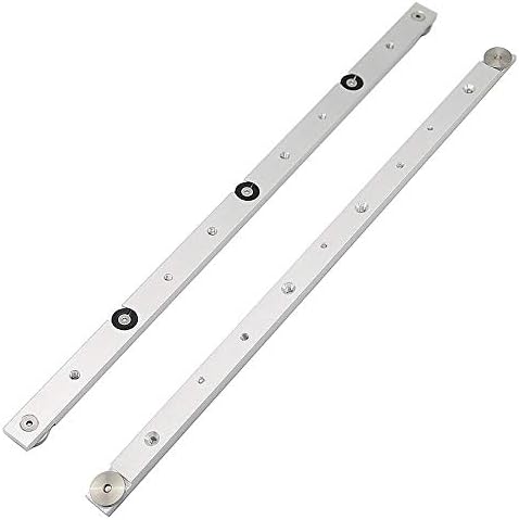Hvlystory 450mm Aluminum Alloy Rail Miter Bar Slider Table Saw Gauge Rod Miter Gauge Woodworking Tool