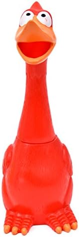 Miniwild Pet Squeaky Toys Funny Screaming Chicken Squeaky Duck ( Color : Red )