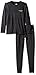 Lucky Bums Youth base layer long sleeve Shirt and Pants, Black, Extra Small