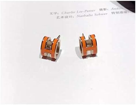 Women's Fashion Earrings Double T Designed Ear Stud with Multi-Options