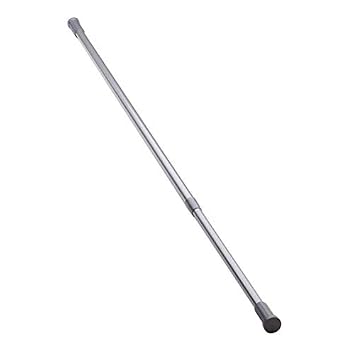Megaprom Bad 140 260cm Edelstahl Teleskop Duschvorhangstange