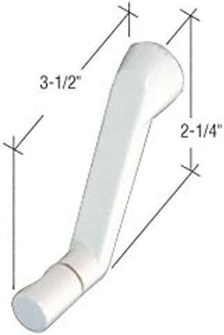 C.R. Laurence White Roto-Drive Crank Handle By HandsOnCo by CR Laurence
