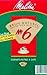 Melitta 626412 #6 Natural Brown Cone Coffee Filters 40 Count
