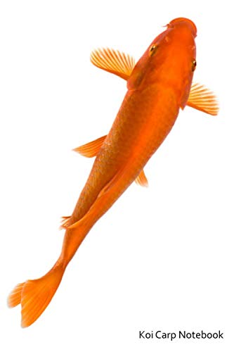 Koi Carp Notebook: Portable lined Koi Carp - Travel Journal to write in - 120 pages - 6"x9"