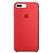 Kekleshell iPhone 8 Plus Silicone Case, iPhone 7 Plus Silicone Case, Soft Liquid Silicone Case with Soft Microfiber Cloth Lining Cushion - 5.5inch (Red)