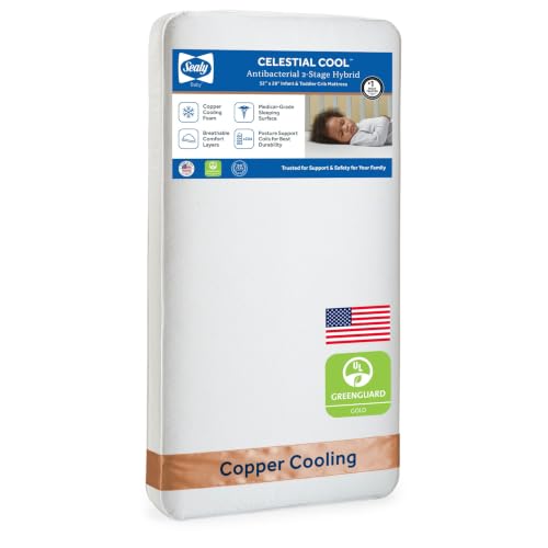 Sealy Baby Celestial Cool Hybrid Crib Mattress
