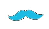 No Shave November Prostate Cancer Mustache Pin