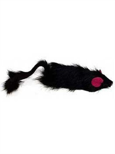 Ethical Shaggy Plush Ferret with Rattle and Catnip Cat Toy