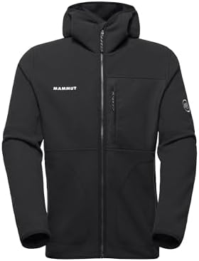 Mammut Crater Light HS Hooded Jacket - Men's, Black, S, 1010-31450