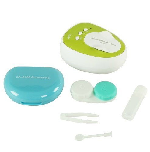 JIEKANG CE-3200 New Mini Ultrasonic Contact Lens Cleaner Kit Daily Care Fast Cleaning