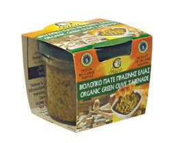 ORGANIC GREEN OLIVE TAPENADE 100% NATURAL GREEK PRODUCT