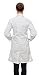 Dr. James Women’s Lab Coat for Medical Professionals, Classic Fit, Multiple Pockets, White US 6