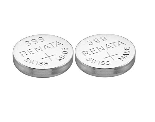 Renata 2 X Battery 399 SR927W Silver 1.55V Swiss Made