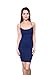 Free to Live 4 Pack Women's Full Slip - Seamless Stretchy Spaghetti Strap Mini Dresses