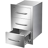 Mophorn Outdoor Kitchen Drawers 16" W x 21.5" H x