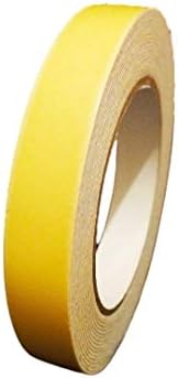 Foam Double Sided Adhesive Multipurpose Mounting Tape Extra-Strong Hold 19 mm x 5 m (Pack of1), White, Width 19 mm x Length 5 m