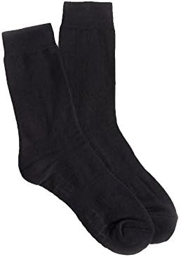 Ministry of Supply: Performance Dress Clothes - Smarter Dress Sock (Black Rib Knit) (Medium, Black Rib Knit)