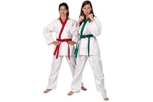 Pro Force 8oz GUP Trimmed Tan Soo Do Karate Uniform