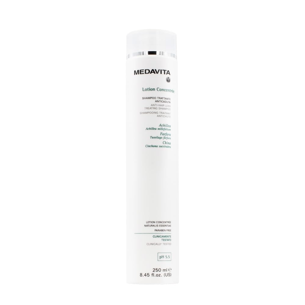 Medavita | Lotion Concentrée, Anti-Hair Loss Treating Shampoo, pH 5.5, 250 ml