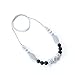 Lofca Teething Necklace Baby Silicone Teether Nursing Necklace for Mom Safe Toys for Teeth