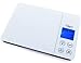 Ozeri Gourmet Digital Kitchen Scale in Tempered Glass - with Timer, Alarm and Temperature Display
