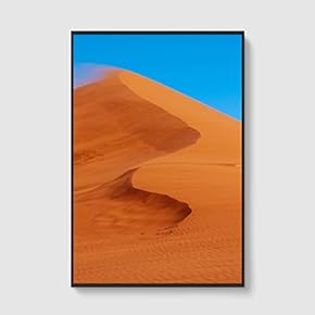 Framed Canvas Home Artwork Decoration Desert Canvas Wall Art for Living Room, Bedroom - 16x24 inches