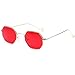 Polygon Sunglasses for Women Polarized Shade Glasses UV400 Classic Stytle Metal