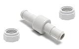 ATIE PoolSupplyTown 1 Hose Swivel D20 + 2 Hose Nuts D15 Kit for Polaris 280, 380, 180 Pool Cleaner Feed Hose