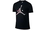 Nike Mens Jordan Air Jumpman T-Shirt Black/Infrared 23 789632-010 Size Large