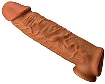 LLichao000 Big Silicone CĂłndom Reusable PĂȘnnĂs Sleeve Enlargement Toys For Men ChĂĄstity ClĂtoris StĂmulator PĂȘnnĂs Rings Moderate Size