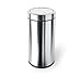 simplehuman 55 Liter / 14.5 Gallon Swing Top Trash Can, Commercial Grade, Stainless Steel primary