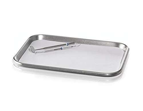 Dental Tray Covers Paper - Size B Tray 8.5"x12.25" Premium Tray Paper Also Great for Beauty Tray, Pack of 1000, by Vivid (White)