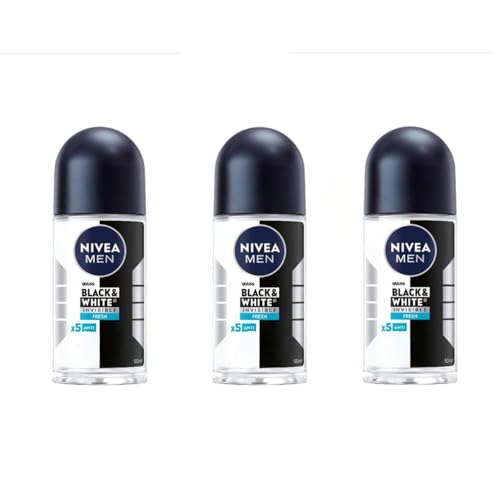 Nivea Men Black & White Fresh Roll-On Deodorant