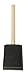 Pro Grade - Foam Brushes - 2 Inch - 32 Piece Poly Foam Brush Set