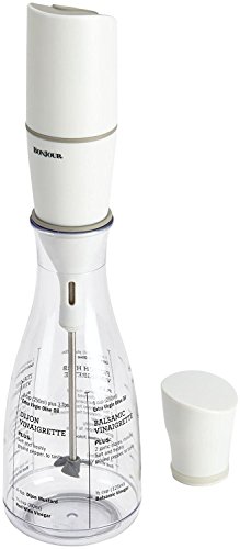 Set of 2 BonJour White/Clear Chef's Tools Salad bundled by Maven Gifts