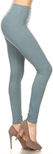 Buttery Soft Leggings with High Yoga Waist – Many Colors Regular/Plus Size