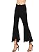 SweatyRocks Women's High Waist Flared Pants Elegant Wide Leg Capris Palazzo Pants
