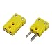 PZRT 1 Set K Type Thermocouple Plug Adapter RTD Circuits Mini Male/Female Wire Connector