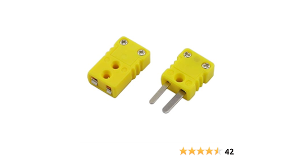 PZRT - Adaptador de enchufe termopar tipo K para circuitos ...