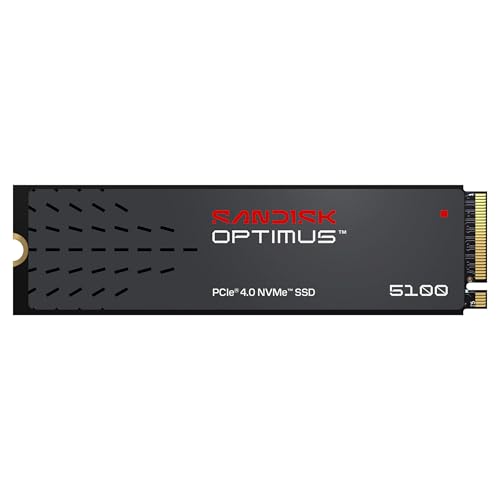 SanDisk Optimus 5100 NVMe SSD 2TB, Up to 7,100MB/s Sequential Read Speeds