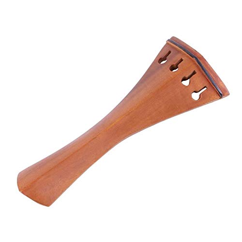 LDCRE 1 Set Quality Jujube Violin Parts Chinrest Drawplates Knob Tailpiece and Pegs for 3/4 4/4 Violin Parts & Accessories - Thumbnail 4