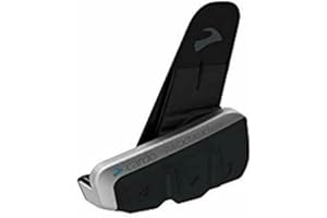 Cardo PTS00101 - PACKTALK Slim Motorcycle Bluetooth Communication System Headset - Black, Dual 2 Pack