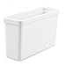 Magnetic Dry Erase Marker Holder,White Magnetic Dry Eraser Organizer Mount Tray Rack for Whiteboard,Bonus 1 pcs Magnetic Whiteboard Erasers