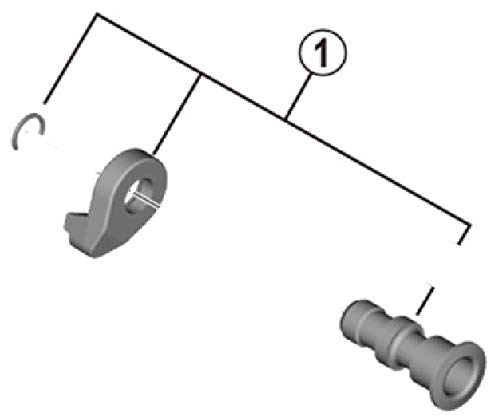 Shimano Spares RD-M8100 bracket axle unit