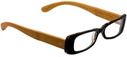 Eynack Zeze Bam Women's Reading Glasses, Black, 1.75