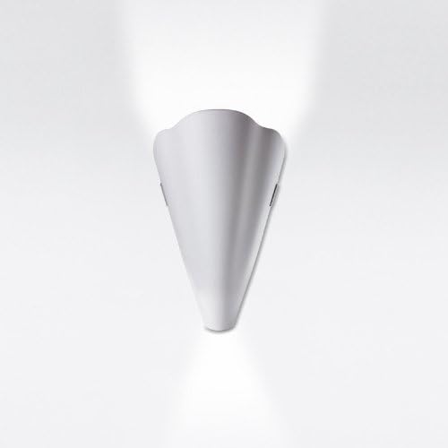 Zaneen D2-3011 Bella - One Light Wall Sconce, Aluminum Finish with White Glass