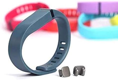 HANBIN solid color wrist strap metal buckle for fitbit flex wristband Wristband replacement wrist strap replacement silicone strap navy blue