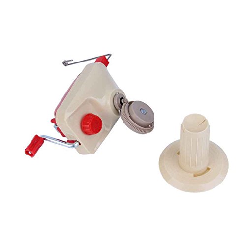 Portable Hand Operated Fiber String Yarn Skein Ball Machine Wool String Winder Handle Thread MuLuo - Thumbnail 4