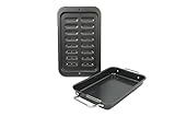 Kitchen Collection Non-Stick Broiler Pan 11.5-Inch by 7.5-Inch 08031