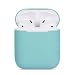ZALU Compatible for AirPods Case, 0.8mm Ultra-Thin Version, Premium Protective Silicone Cover Skin for AirPods Charging Case (Mint Green)